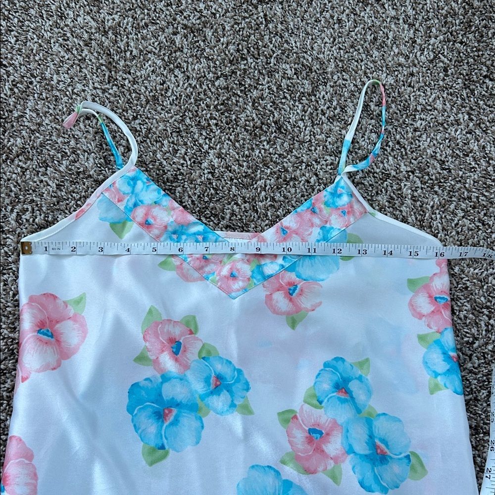 Vintage Secret Treasures Floral Sexy Slip Nightgown & Robe Set Small - Picture 14 of 15